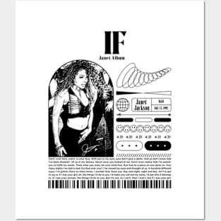 Janet Jackson - IF Janet Album Posters and Art